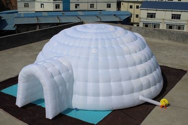 Шатер двойного слоя раздувной, водоустойчивый шатер PVC раздувной располагать лагерем для напольного
